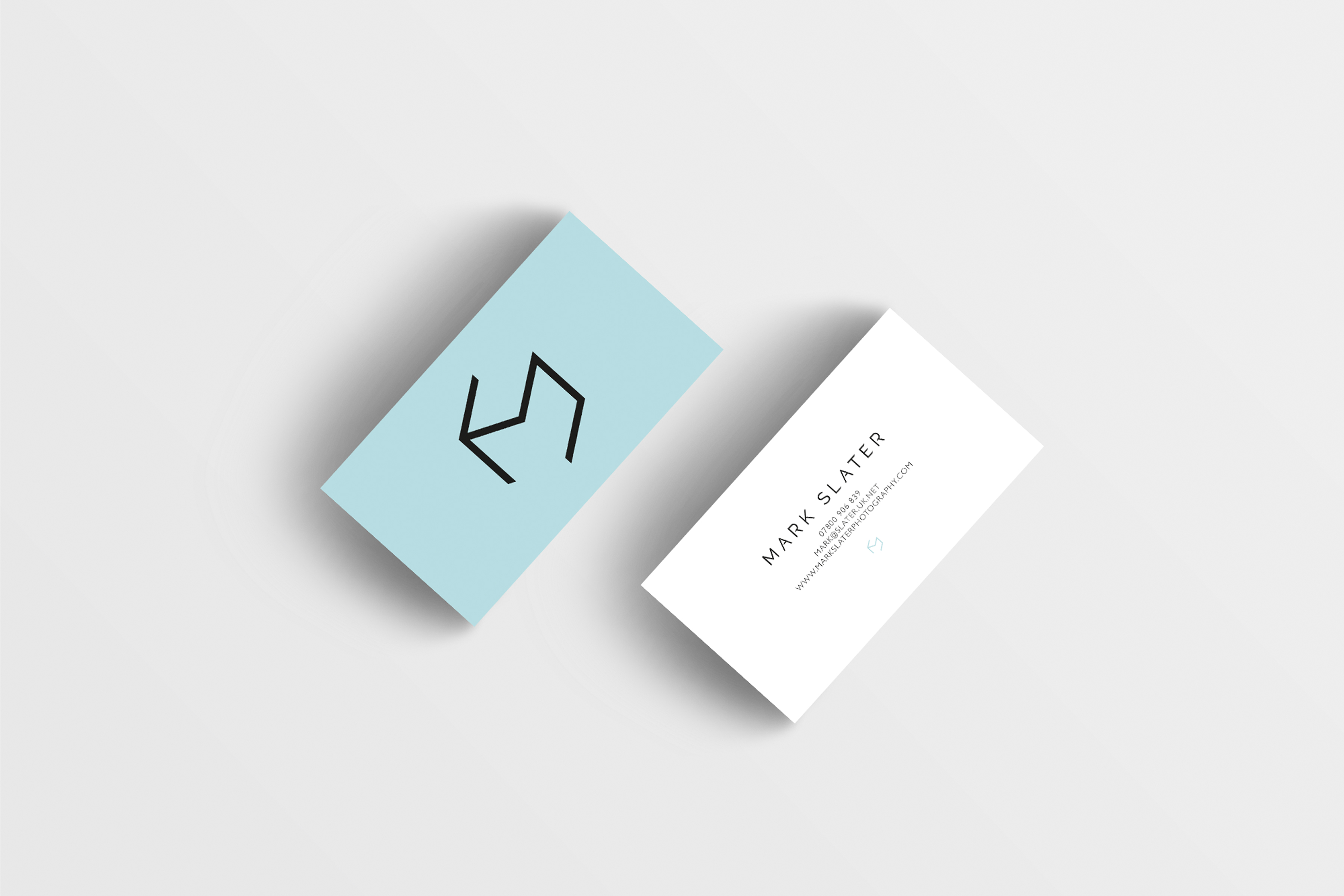 Mark Slater business cards