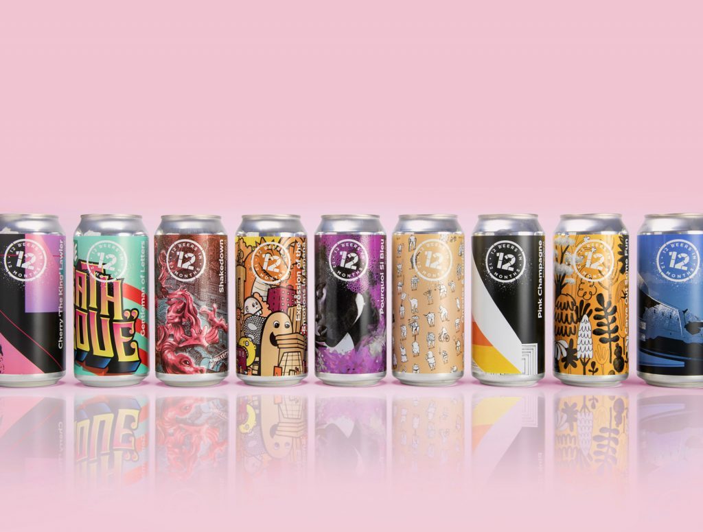 12 beers can designs
