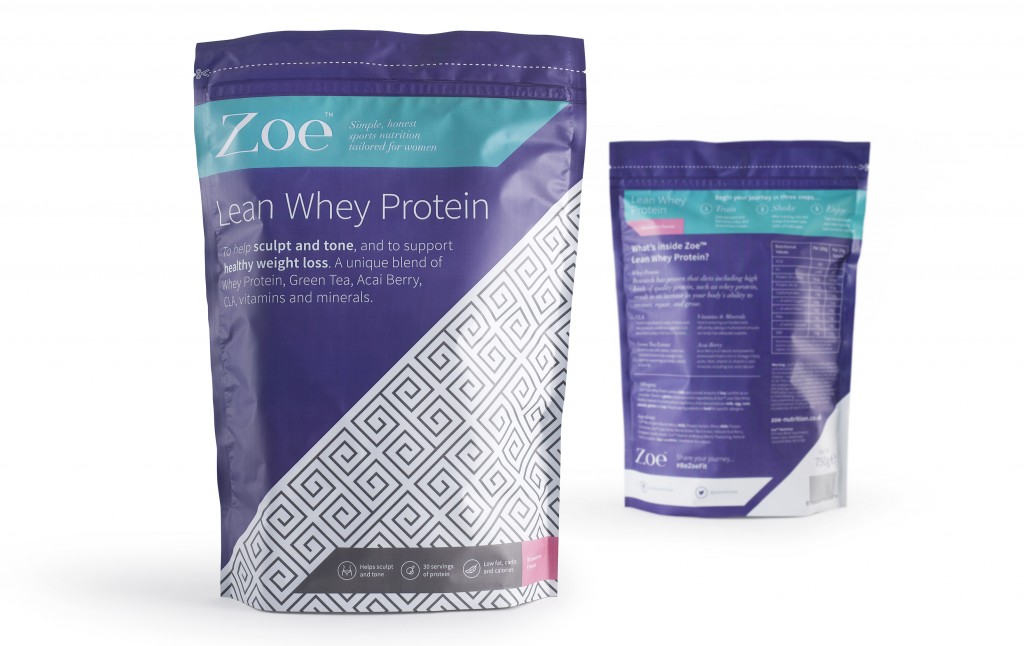 Zoe Protein Packaging Design